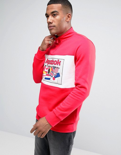 Retro Flag Zip Sweat